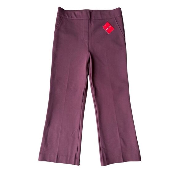 Spanx The Perfect Pant Kick Flare In Chianti Size L Petite - Picture 4 of 8